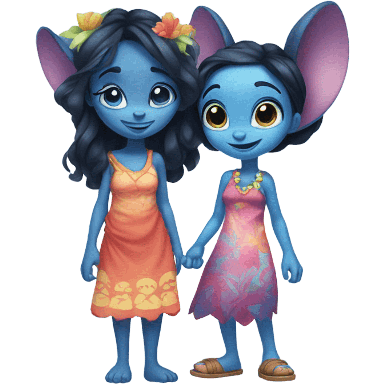 Stich and lilo emoji