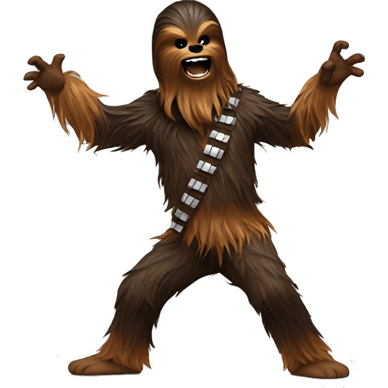 dancing chewbacca emoji