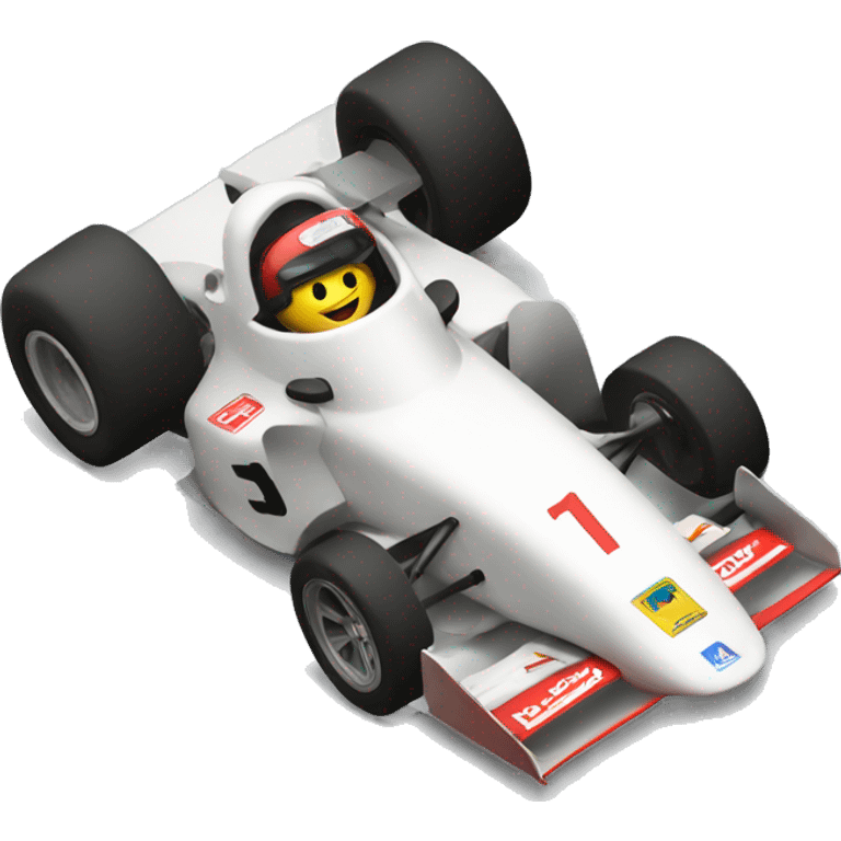 Race car emoji