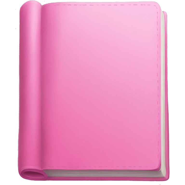 Create a pink book  emoji