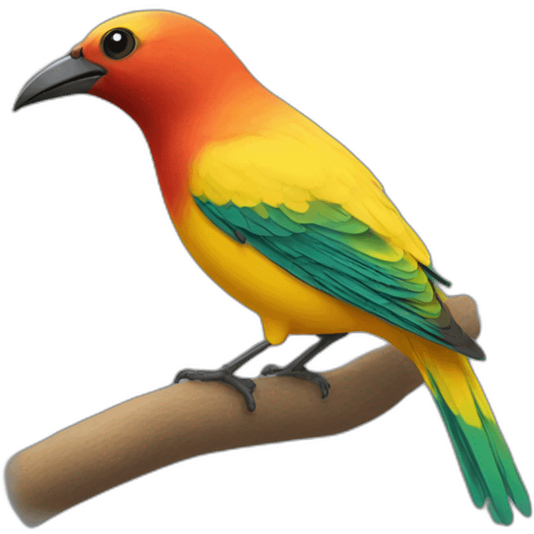 Biguá pájaro  emoji