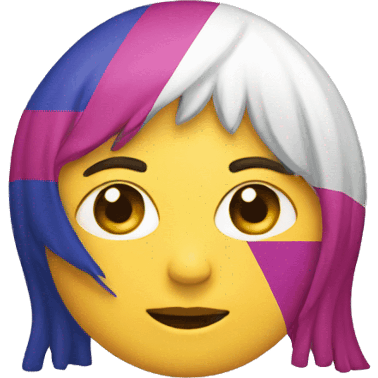 Bi flag emoji