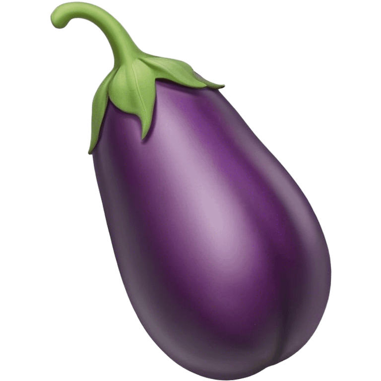 Eggplant and :-) emoji