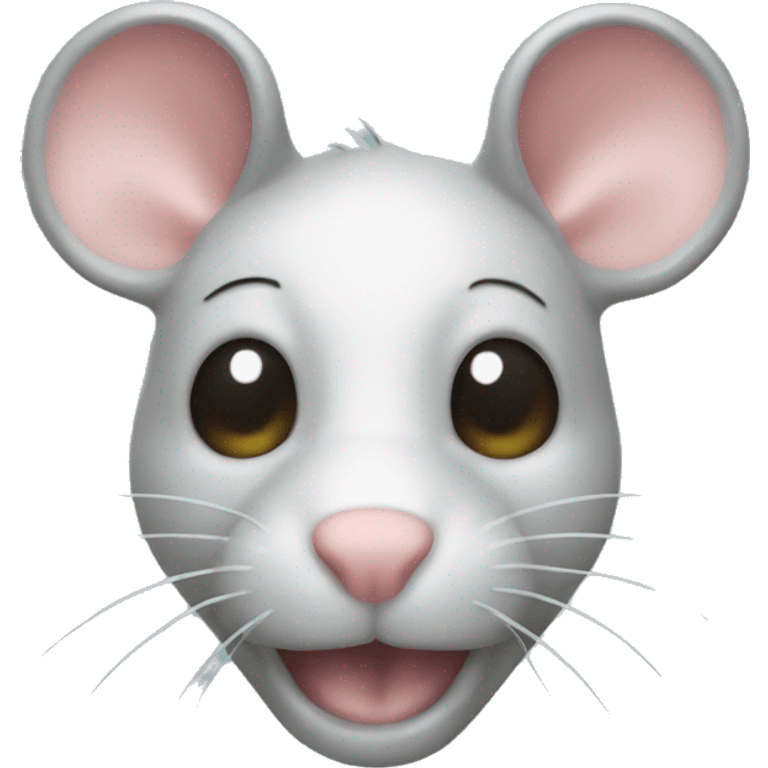 A rat form glass emoji