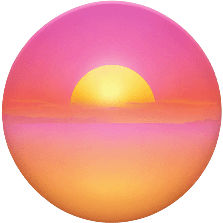 Beautiful sunrise  emoji