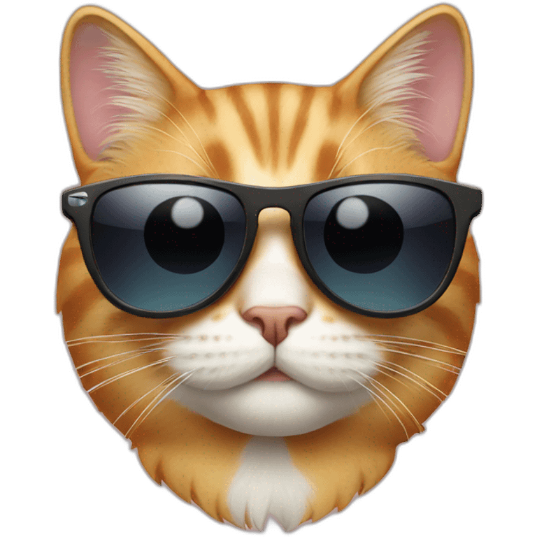 Cat with sunglasse emoji