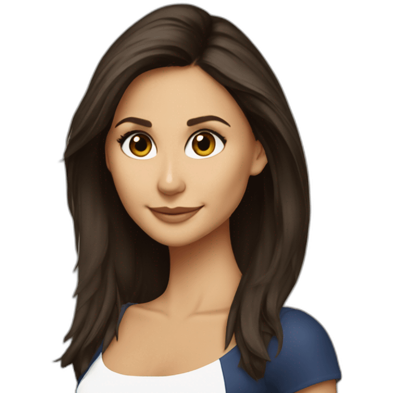 nina dobrev emoji