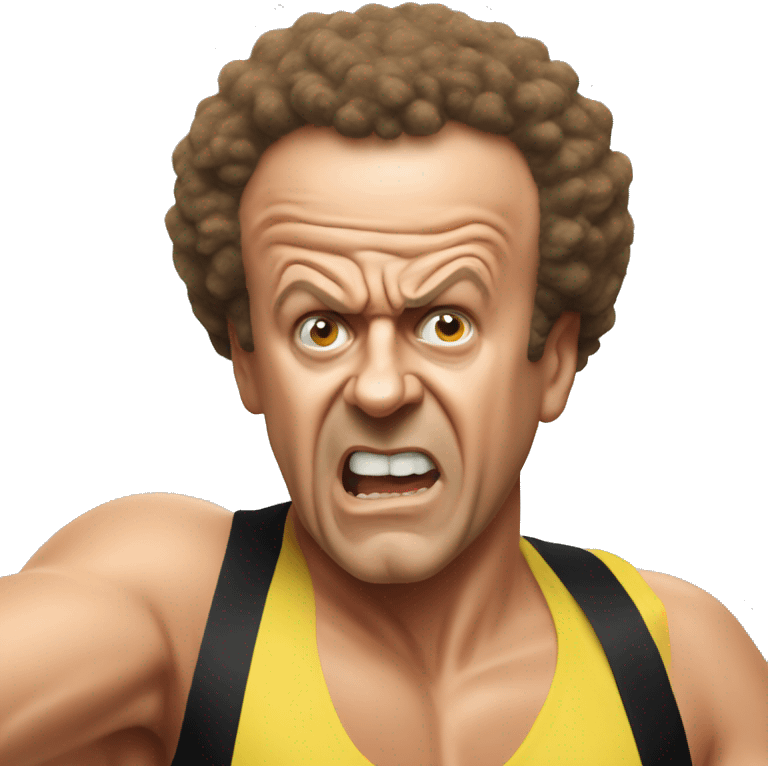 angry tired frustrated richard simmons emoji