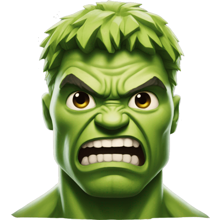 Hulk smash emoji