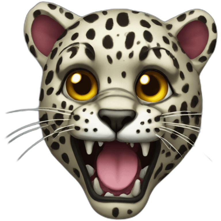 zombie leopard emoji