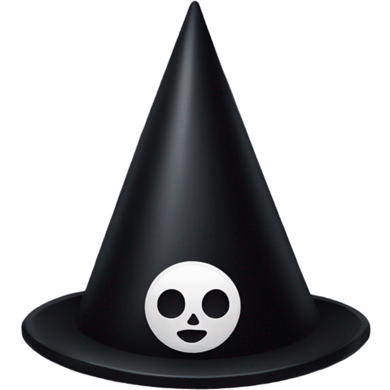 Goth Party hat  emoji