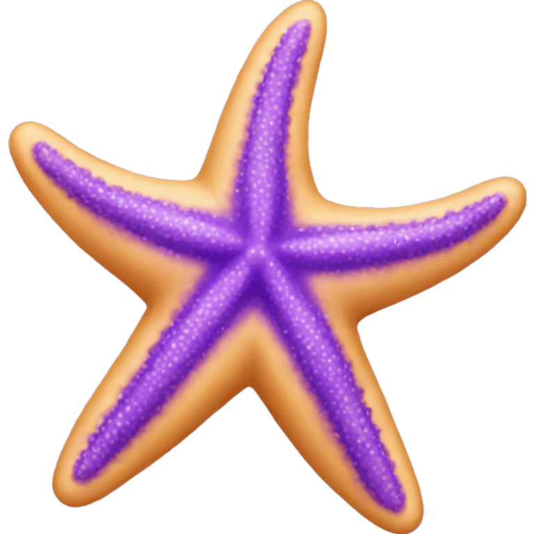 purple starfish  emoji