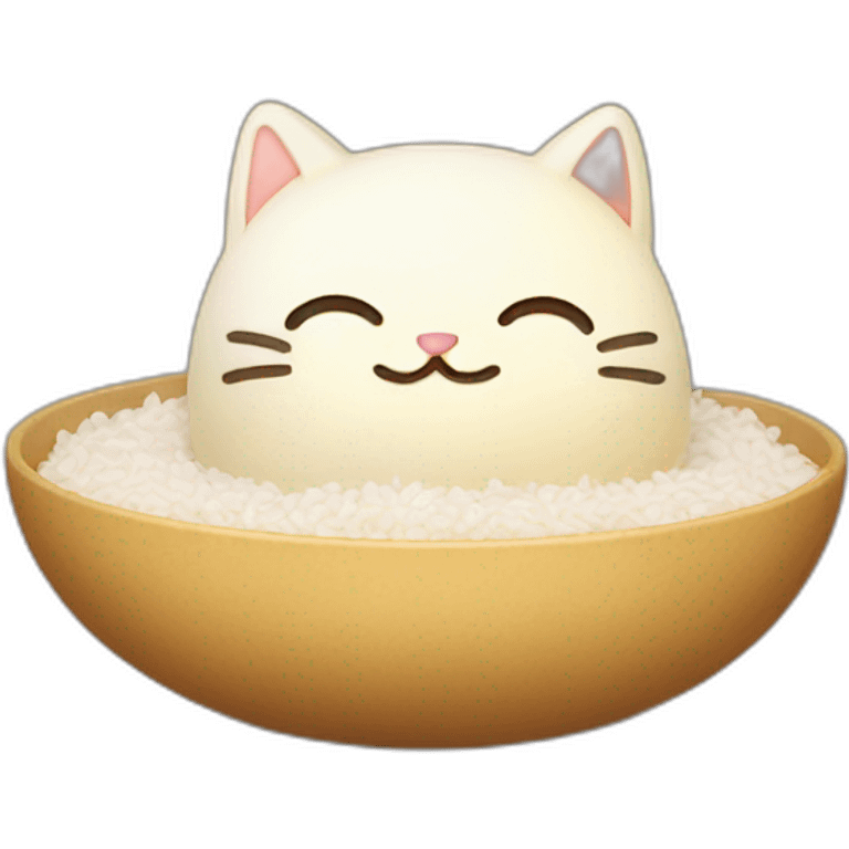 glow rice cake mochi cat emoji