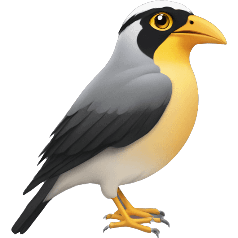 Mynah bird emoji