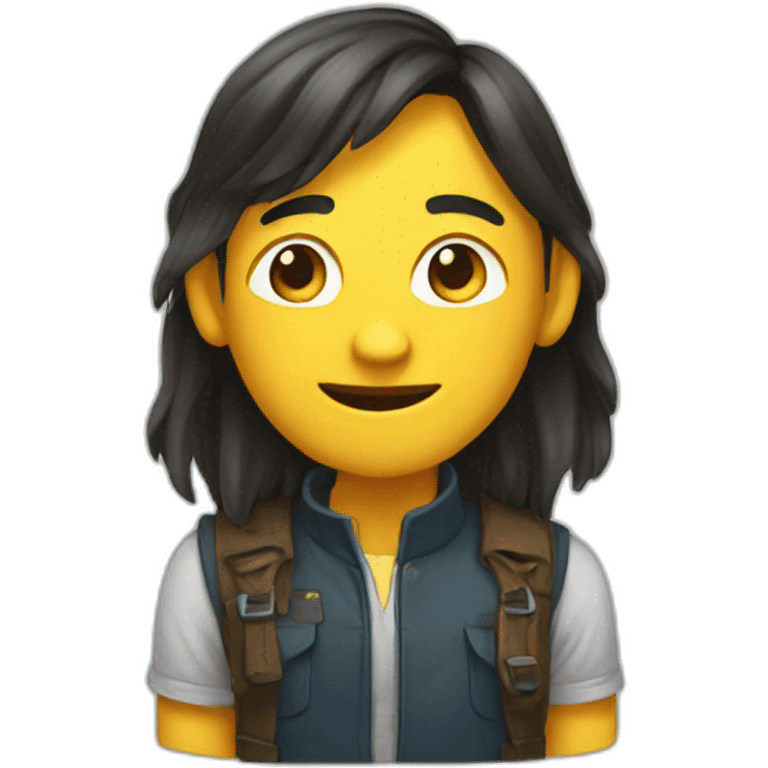 Personnage style emoji