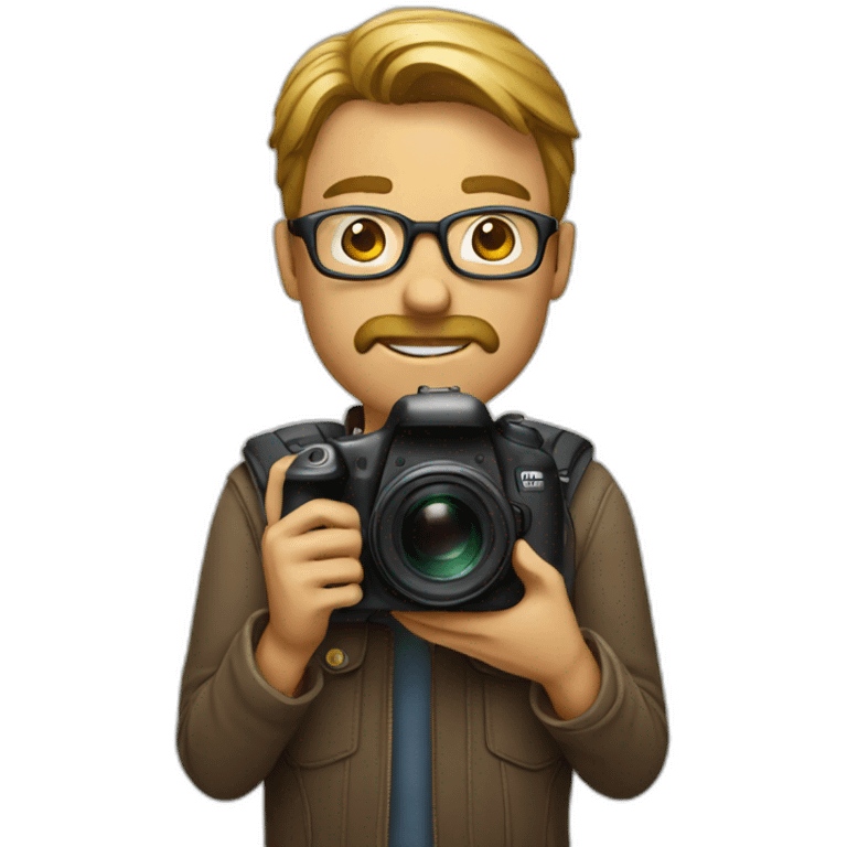 male photographer emoji