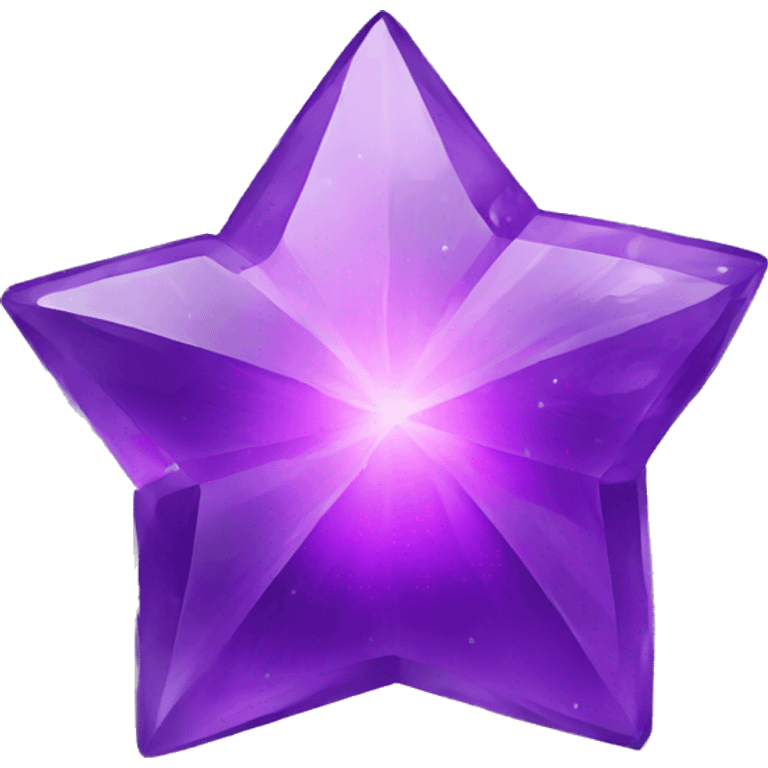 amethyst star gem emoji