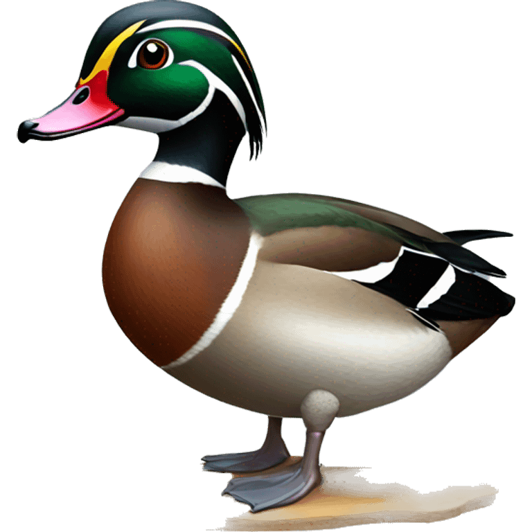 Wood duck  emoji