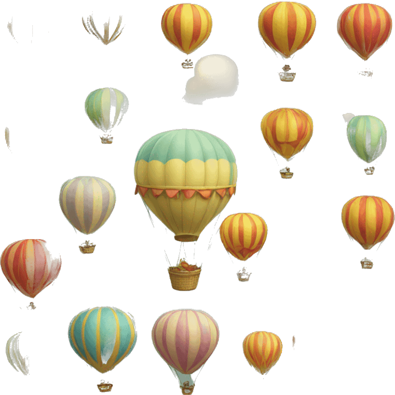 Montgolfière  emoji