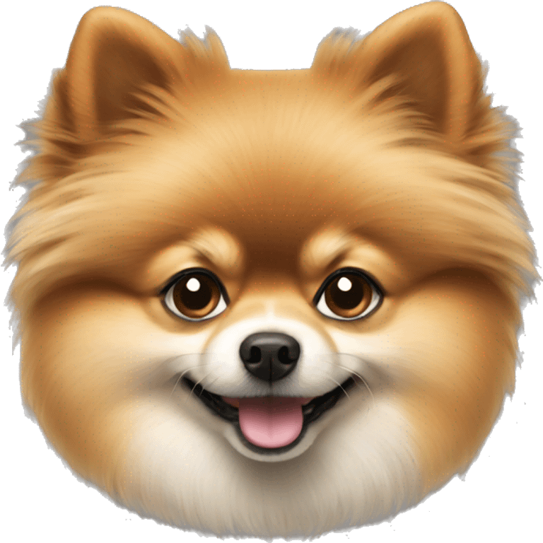 Pomeranian dog emoji