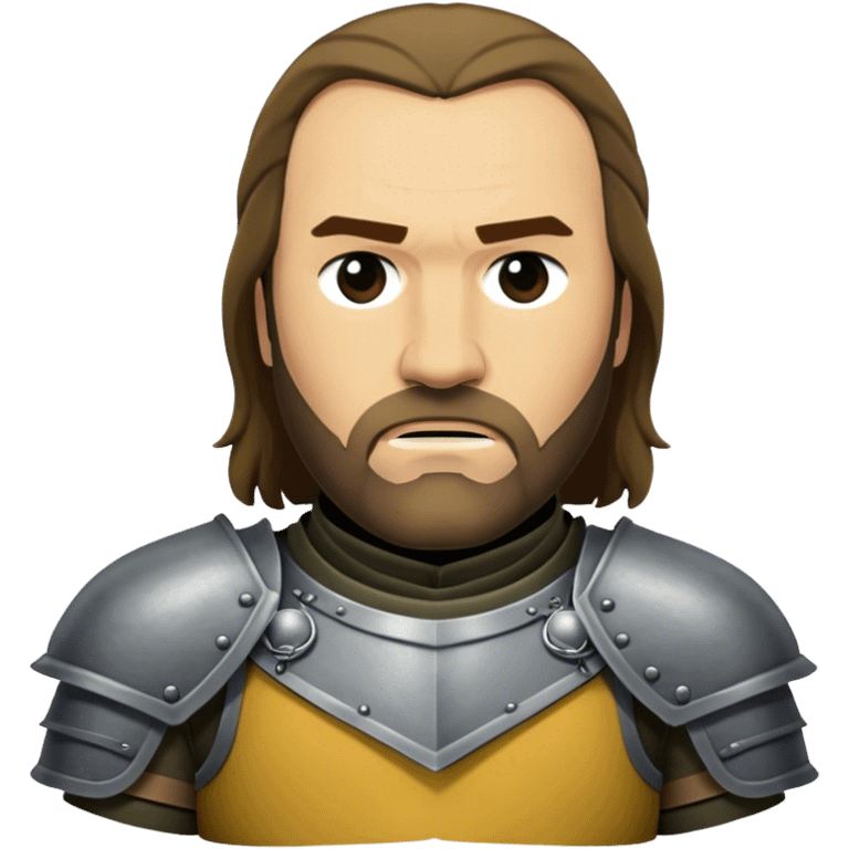 Sandor Clegane from game of thrones emoji