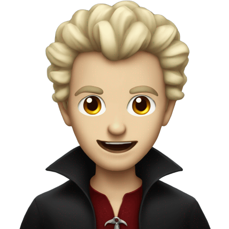 Attractive vampire  emoji