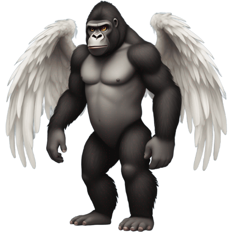 Gorilla with wings emoji