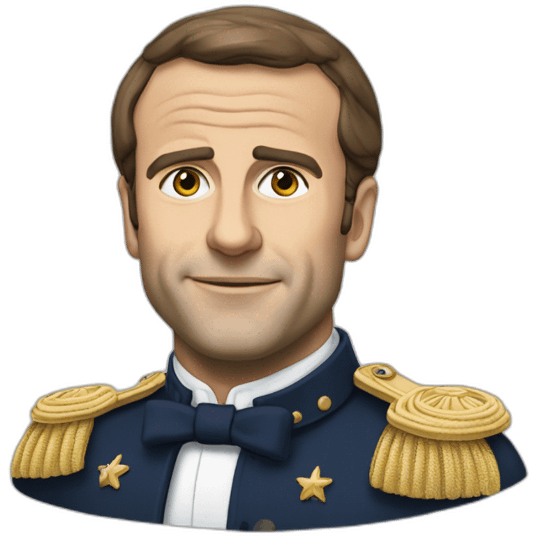 Macron qui écrase la france emoji