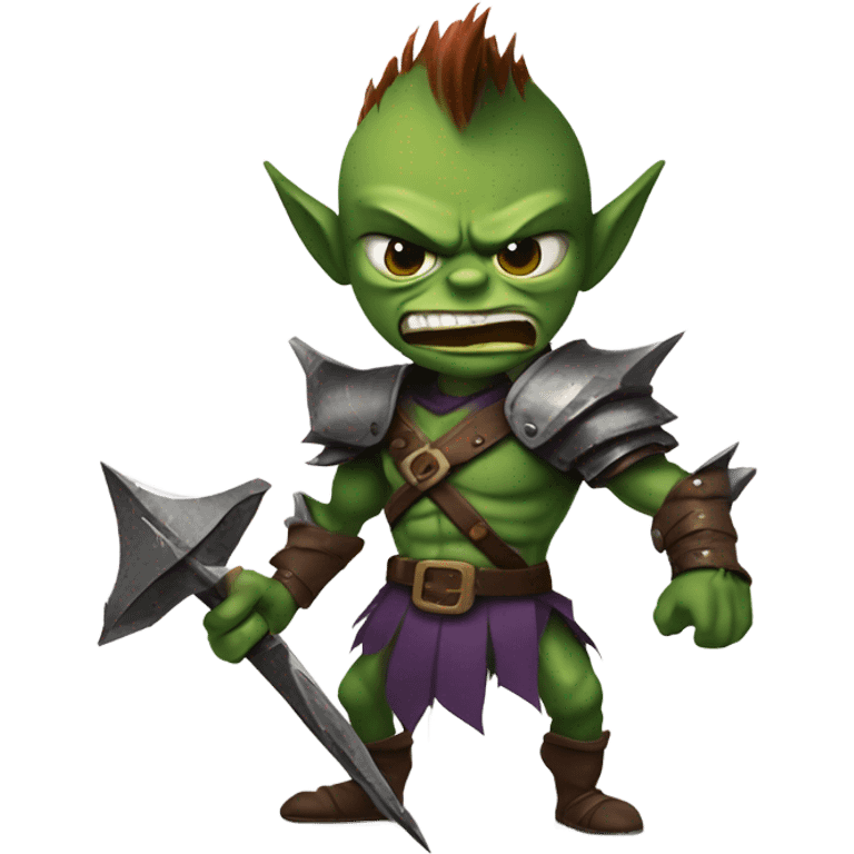 Battle solider goblin emoji