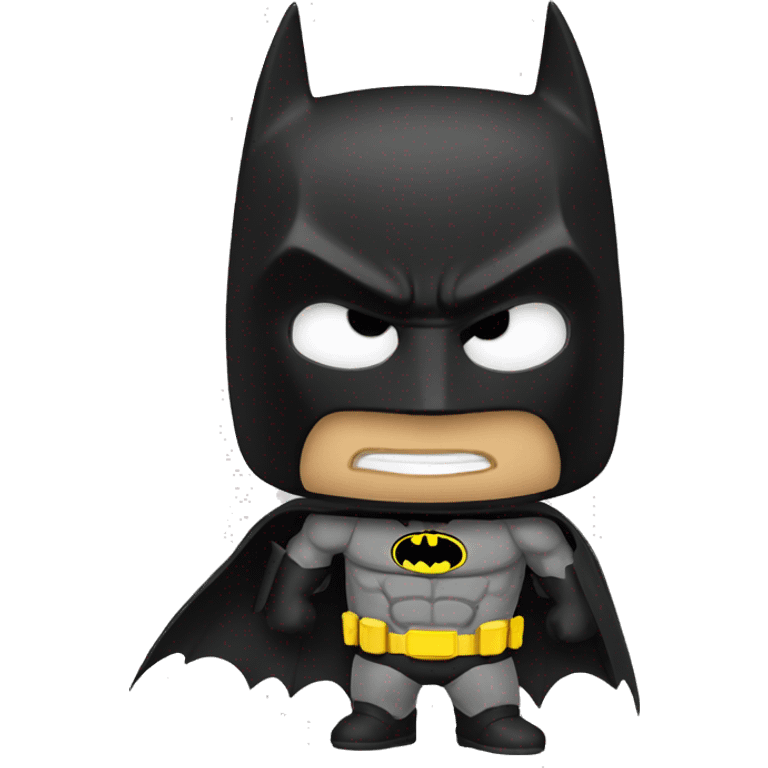 batman soutando teia emoji