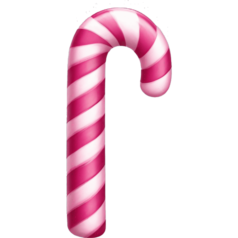 pink candy cane emoji