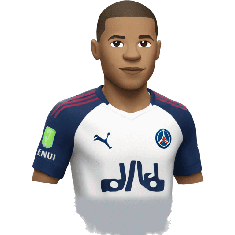 Mbappé qui fait une retourné  emoji