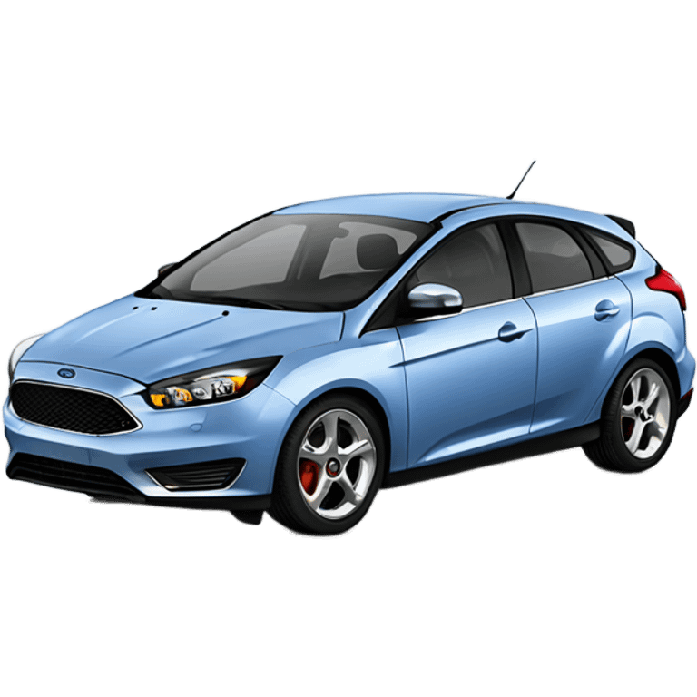 The car ford focus emoji