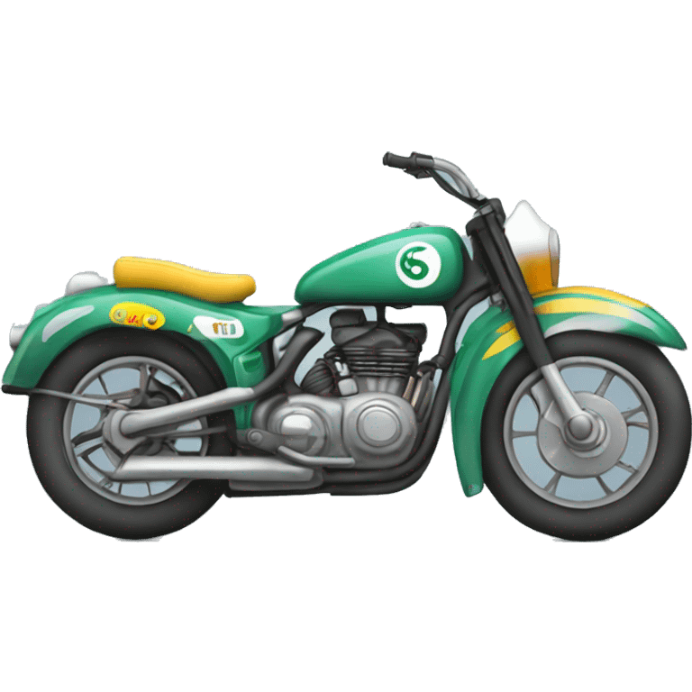 Speedway motorcycle emoji