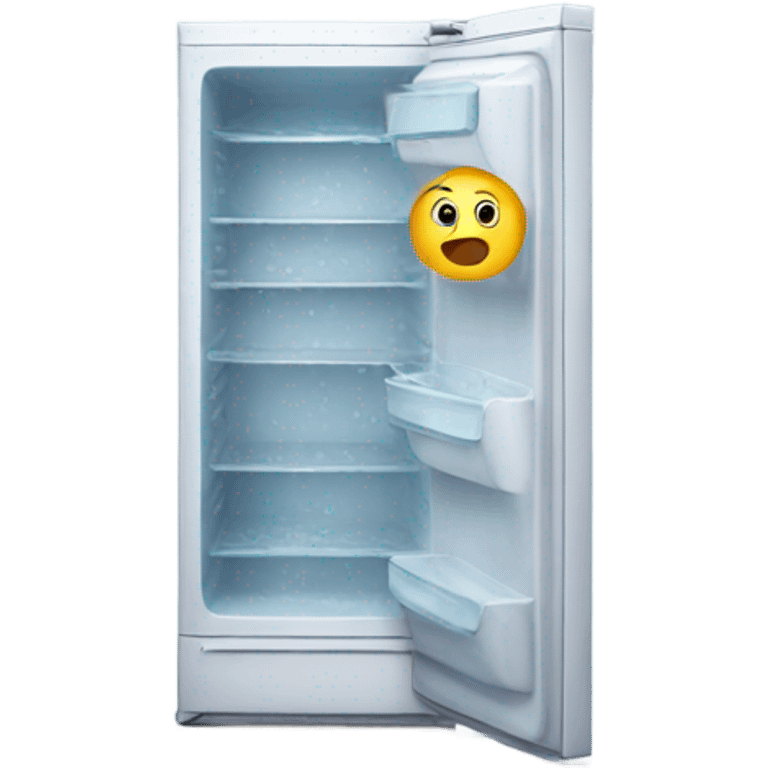 Phone in freezer emoji