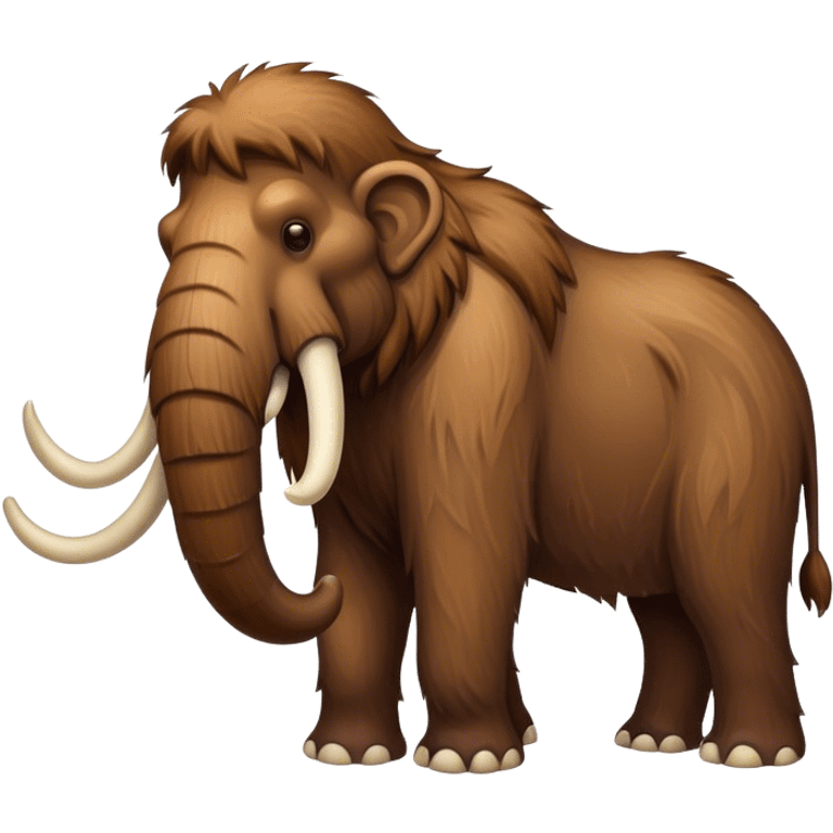 An mammoth  emoji