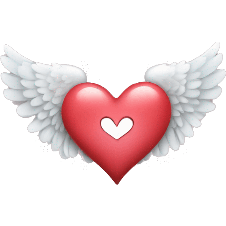 heart with angel wings emoji