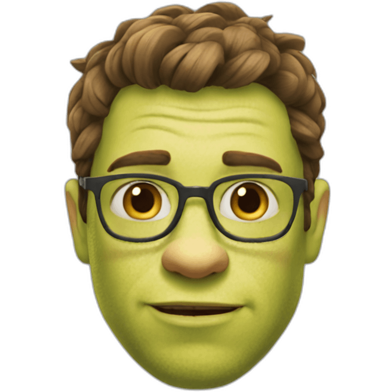 Head le chat potter shrek emoji