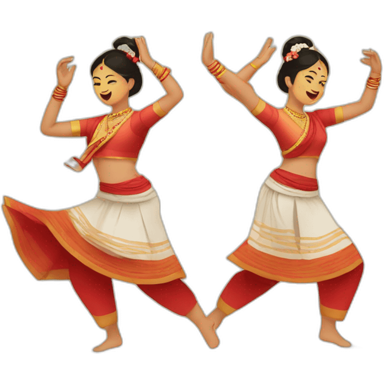 bihu dance emoji