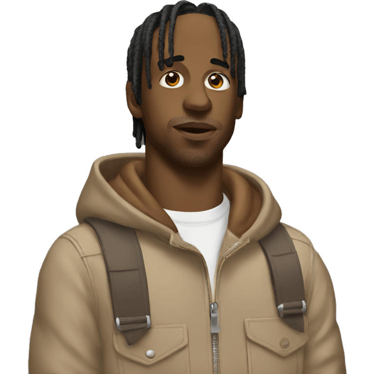 Travis Scott buying a product  emoji