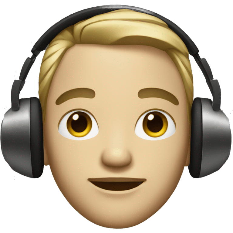 Dj with skin emoji