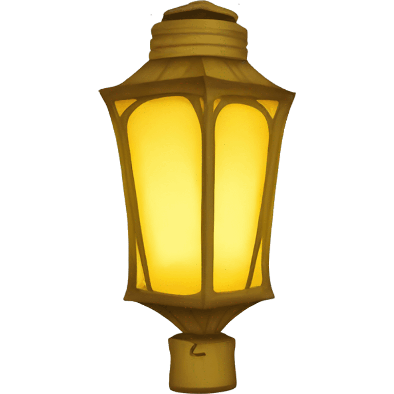 Floating lantern yellow  emoji