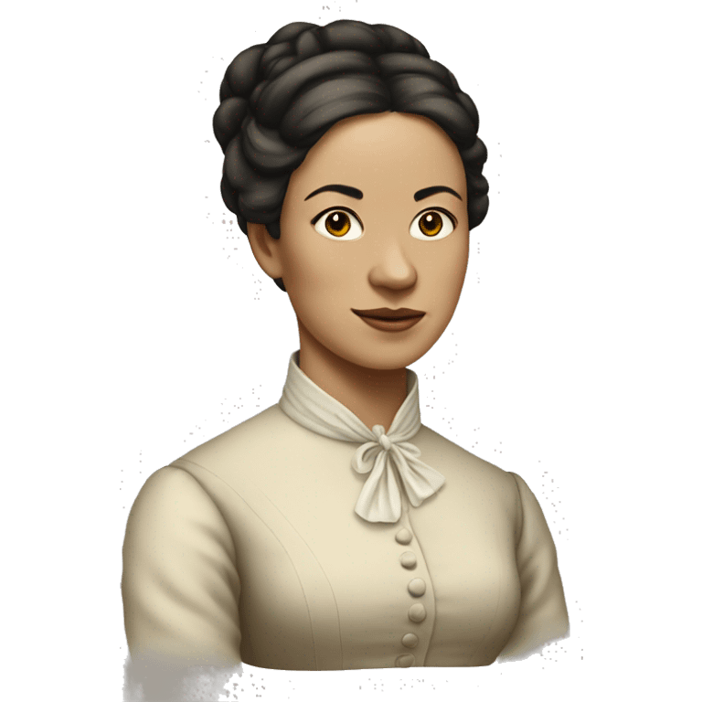 19th century yang white woman emoji