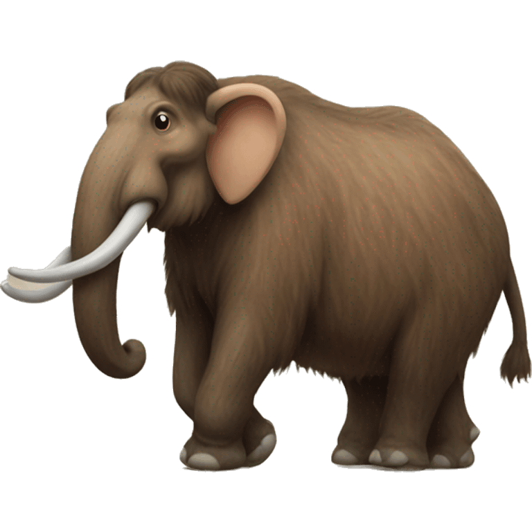 mammoth with monoc emoji