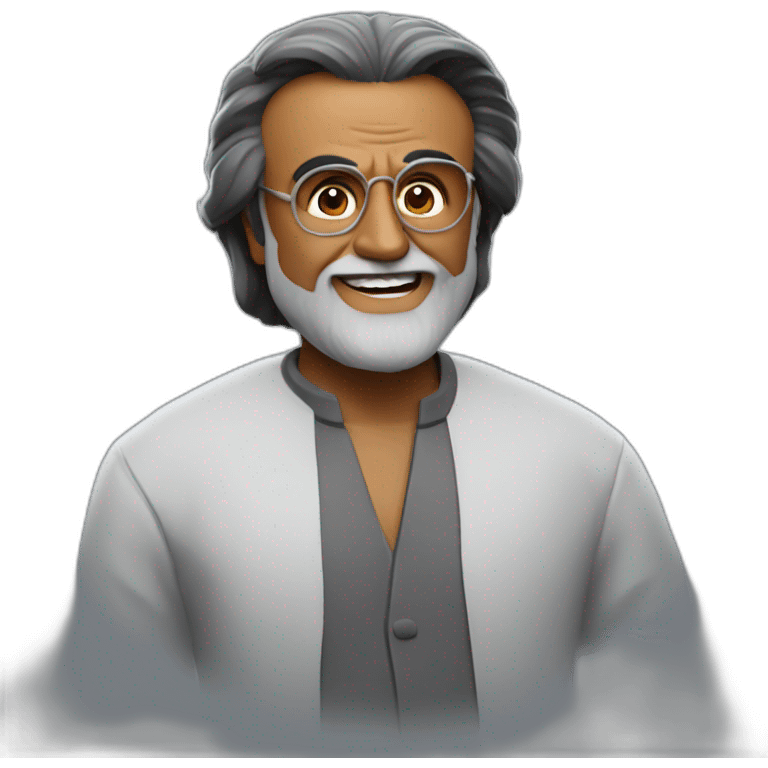 Rajinikanth from Petta  emoji