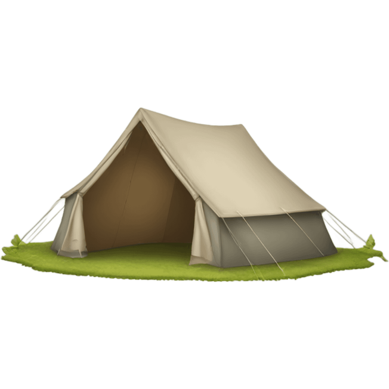 outdoor tent emoji