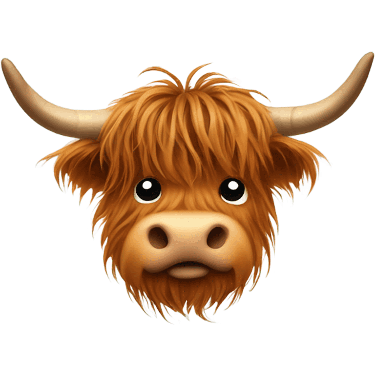 highland cow  emoji