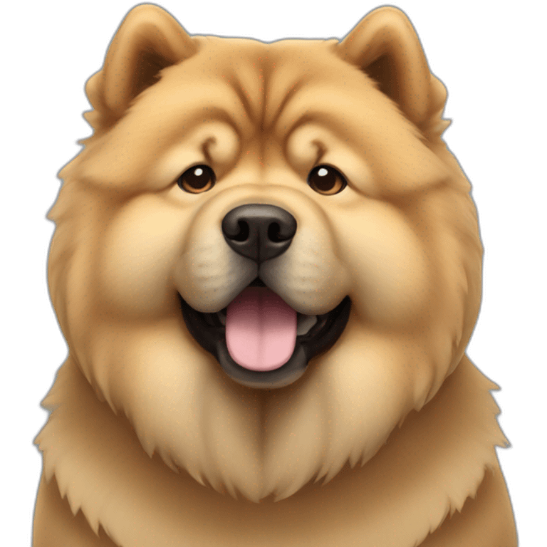 Chow chow emoji