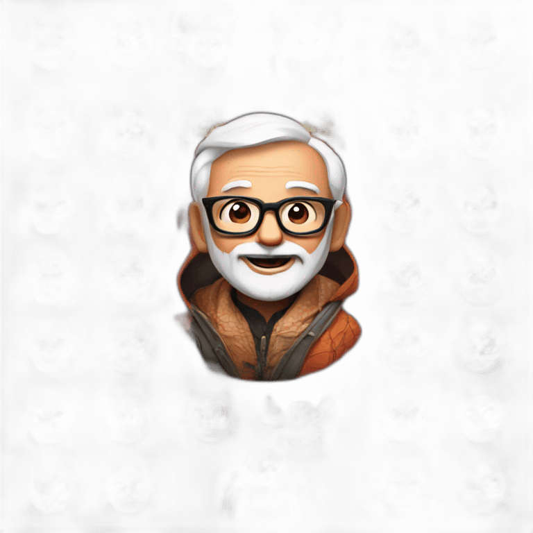 Narendra Modi spider man  emoji