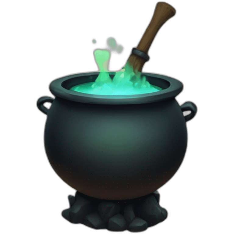 witch's cauldron emoji